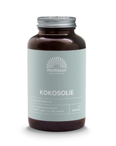 afbeelding van Absolute kokosnoot olie 1000mg