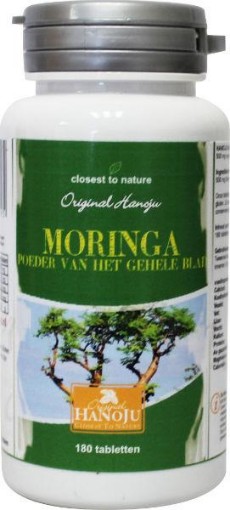 afbeelding van Moringa oleifera heelblad 500 mg