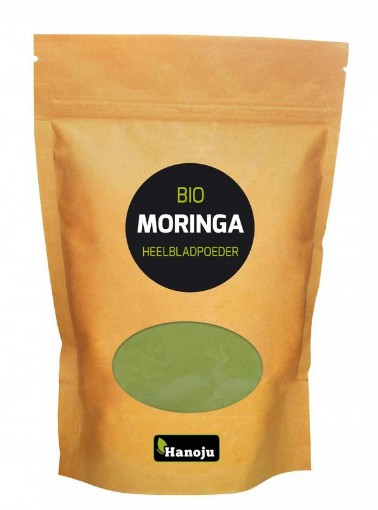 afbeelding van Bio moringa oleifera heelblad poeder