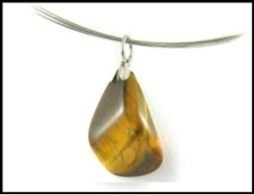 afbeelding van Edelsteenhanger tijgeroog