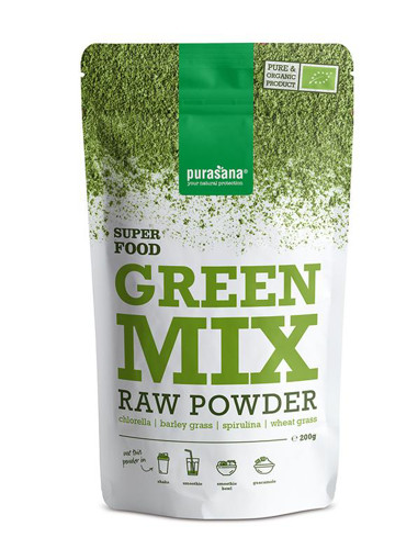 afbeelding van Green mix powder