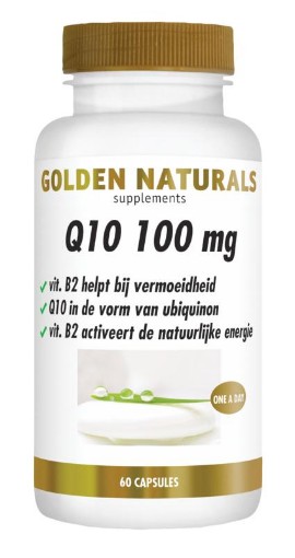 Golden Naturals Q10 100 mg 60 softgels afbeelding