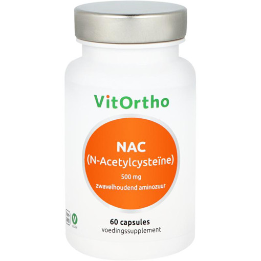 afbeelding van NAC N-Acetyl cysteine 500 mg