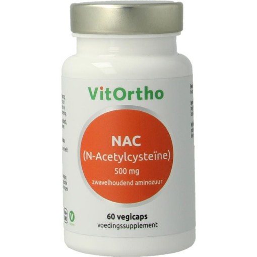 afbeelding van NAC N-Acetyl cysteine 500 mg