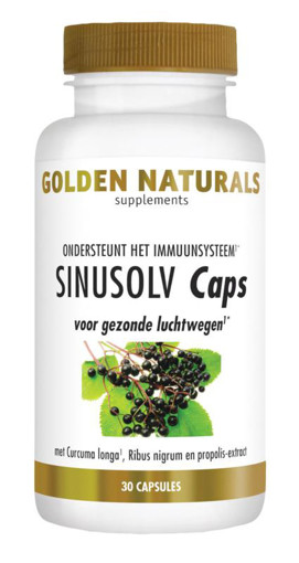 Golden Naturals SinuSolv 30 capsules afbeelding