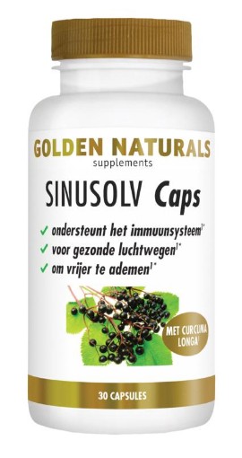 Golden Naturals SinuSolv 30 capsules afbeelding