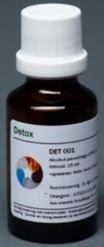 afbeelding van DET003 Bindweefsel Detox