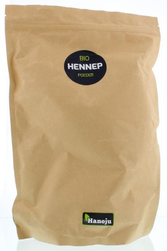 afbeelding van Bio hennep poeder paper bag