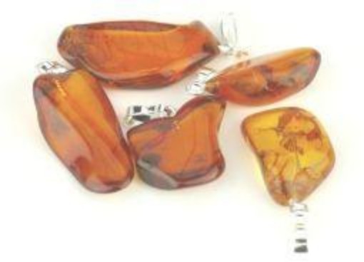 afbeelding van Barnsteen hanger