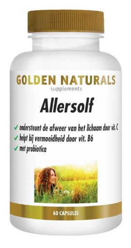 Golden Naturals Allersolf immune active formula 60 capsules afbeelding