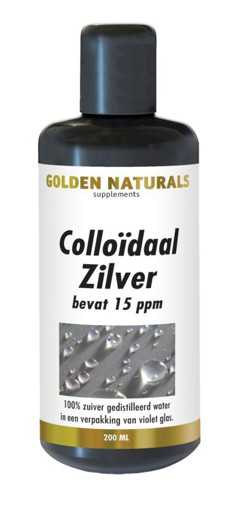 Golden Naturals Colloidaal Zilver 200 ml afbeelding