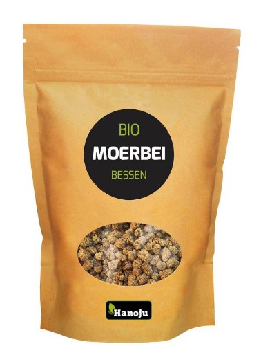 afbeelding van Bio witte moerbei paperbag