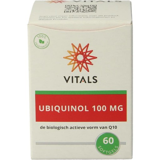 Vitals Ubiquinol 100 mg 60 capsules afbeelding