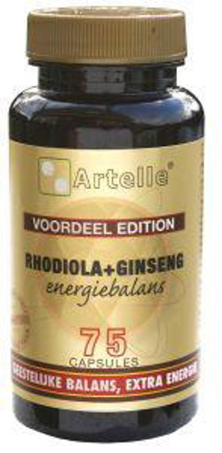 afbeelding van Rhodiola ginseng energiebalans