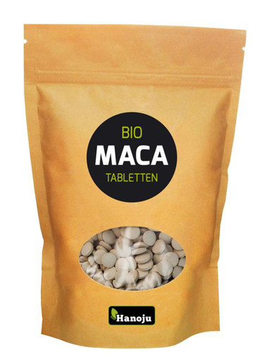 afbeelding van Bio maca premium 500mg paper bag