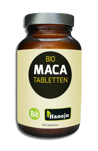 afbeelding van Bio maca premium 500mg pet flacon