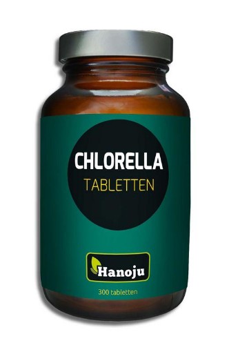 afbeelding van Chlorella premium 400mg pet flacon