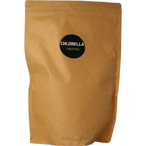 afbeelding van Chlorella premium 400mg paper bag