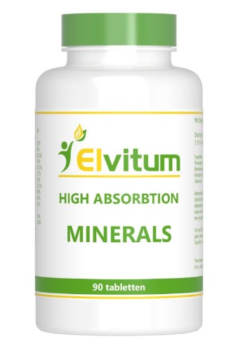 afbeelding van High absorption minerals