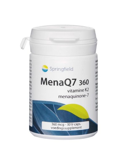 afbeelding van MenaQ7-360 vitamine K2 360 mcg