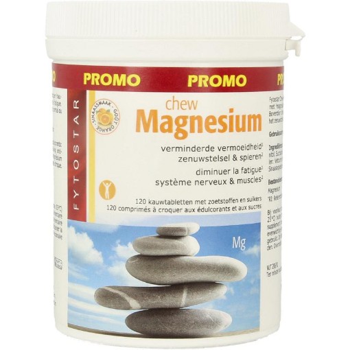 afbeelding van Magnesium chew kauwtabletten