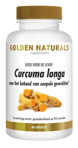 Golden Naturals Curcuma Longa 60 capsules afbeelding