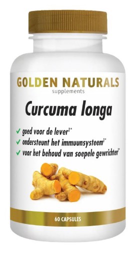 Golden Naturals Curcuma Longa 60 capsules afbeelding