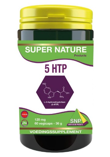 afbeelding van 5 HTP 120 mg puur