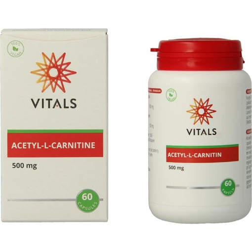 afbeelding van Acetyl-L-carnitine 500 mg