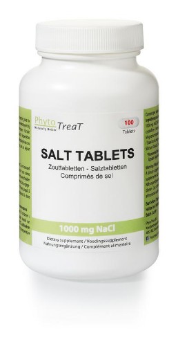 afbeelding van Zouttabletten 1000 mg NACI