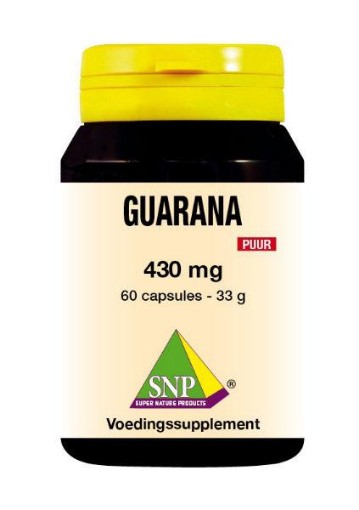 afbeelding van Guarana 430 mg puur