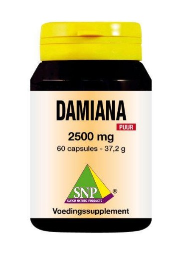 afbeelding van Damiana extract 2500 mg puur