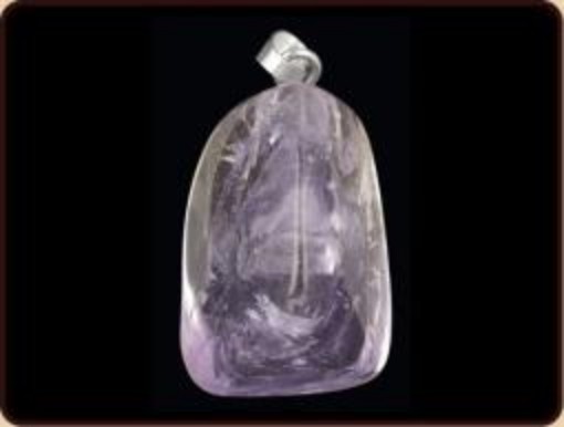 afbeelding van Edelsteenhanger ametrien