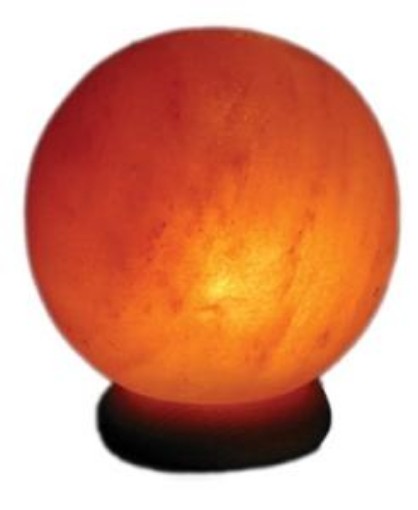 afbeelding van Himalayazoutlamp planeet rond 3-5kg 12-15cm
