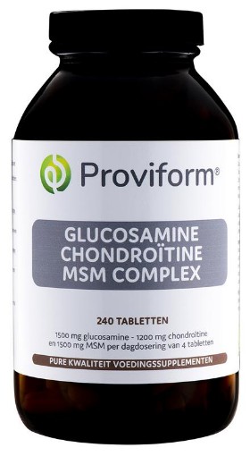 afbeelding van Glucosamine chondroitine complex MSM
