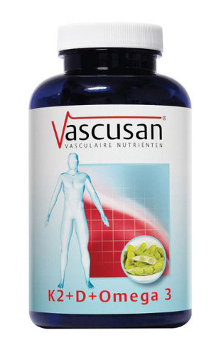 afbeelding van Vascusan K2 vitamine D omega 3