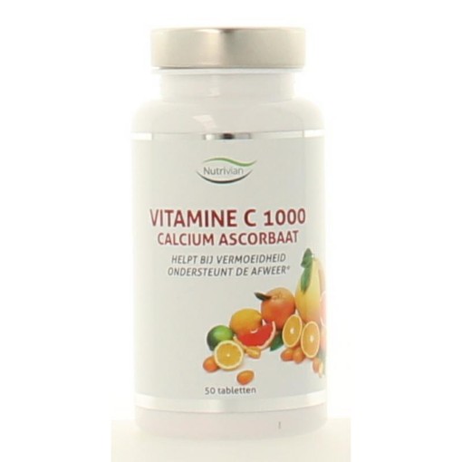 afbeelding van Vitamine C1000 mg calcium ascorbaat