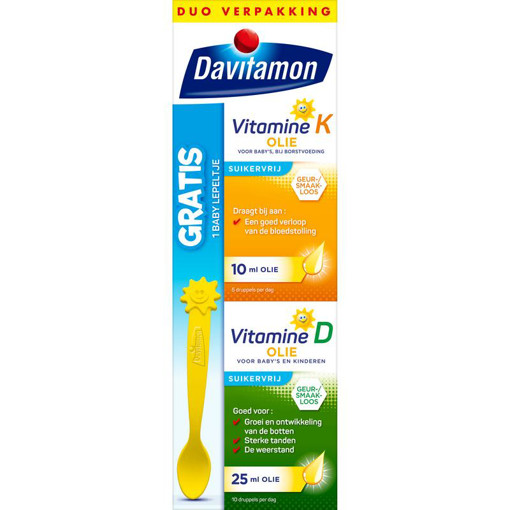 afbeelding van Baby vitamine D & K 25 mcg