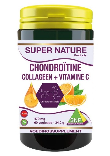 afbeelding van Chondroitine collageen vitamine C 470 mg