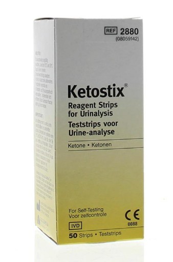 afbeelding van Ketostix teststrips