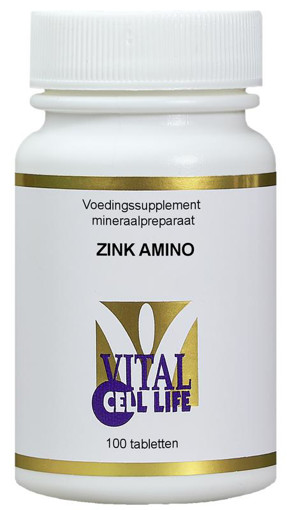 afbeelding van Zink amino 15 mg