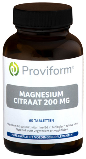 afbeelding van Magnesium citraat 200 mg & B6
