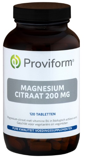 afbeelding van Magnesium citraat 200 mg & B6