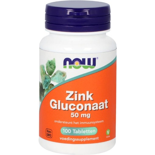 afbeelding van Zink gluconaat 50mg