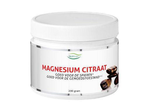 afbeelding van Magnesium citraat 200 mg poeder