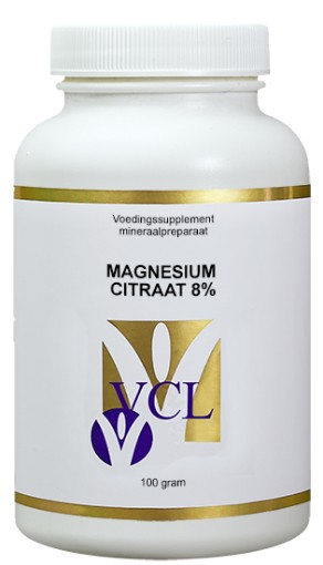 afbeelding van Magnesium citraat poeder