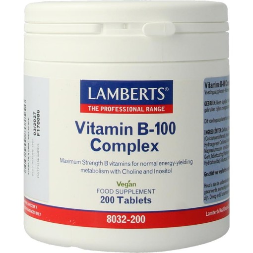 afbeelding van Vitamine B100 complex