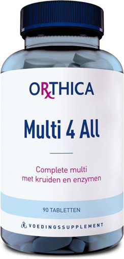 Niet ingewikkeld vervangen Primitief Orthica Multi 4 all 90tab kopen? | Bioflora Health Products