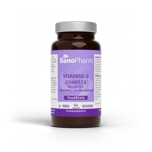 afbeelding van Vitamine B complex & C & magnesium
