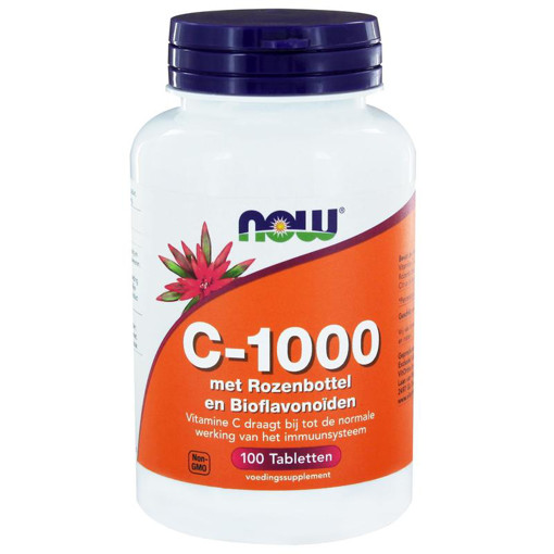 afbeelding van Vitamine C-1000 met rozenbottel en bioflavonoiden